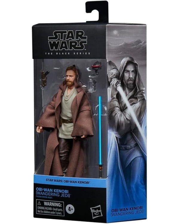 Star Wars Kenobi The Black Series Obi - Wan (Wandering Jedi) Action Figure - Toys & Games:Action Figures Accessories:Action