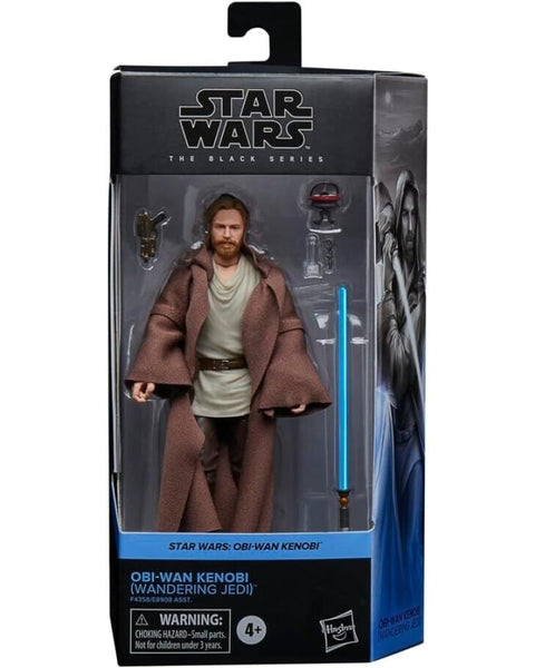 Star Wars Kenobi The Black Series Obi - Wan (Wandering Jedi) Action Figure - Toys & Games:Action Figures Accessories:Action