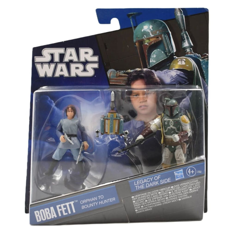 Star Wars Legacy of The Dark Side - Boba Fett Orphan to Bounty Hunter 2-Pack - Toys & Games:Action Figures & Accessories:Action Figures