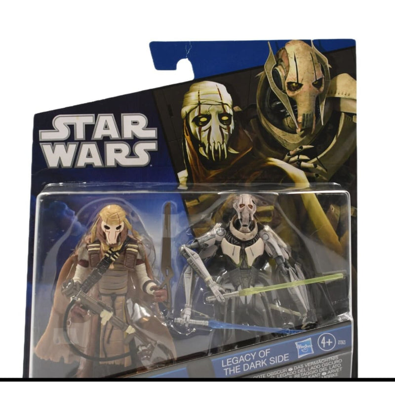 Star Wars Legacy of The Dark Side Pre-Cyborg Grievous to General Grievous 2-Pack - Toys & Games:Action Figures & Accessories:Action Figures