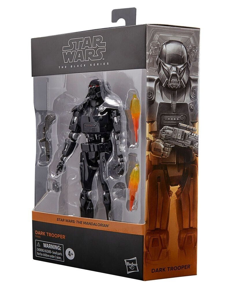 Star Wars Mandalorian The Black Series - Dark Trooper Deluxe Action Figure - Toys & Games:Action Figures & Accessories:Action Figures