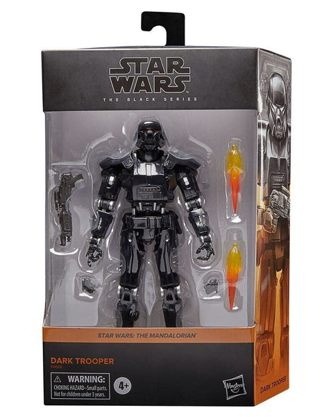 Star Wars Mandalorian The Black Series - Dark Trooper Deluxe Action Figure - Toys & Games:Action Figures & Accessories:Action Figures