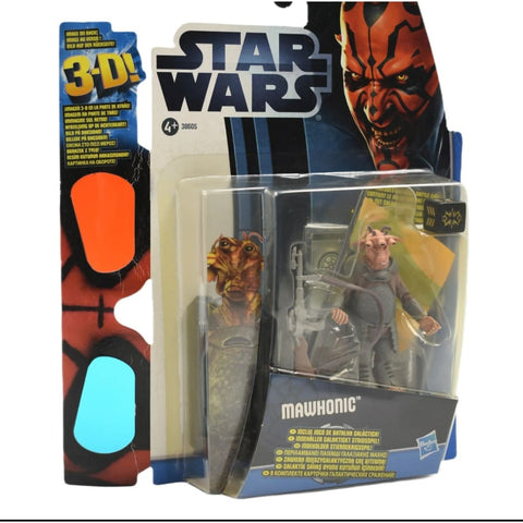 Star Wars Movie Heroes - Mawhonic Action Figure with 3-D Glasses - Toys & Games:Action Figures & Accessories:Action Figures