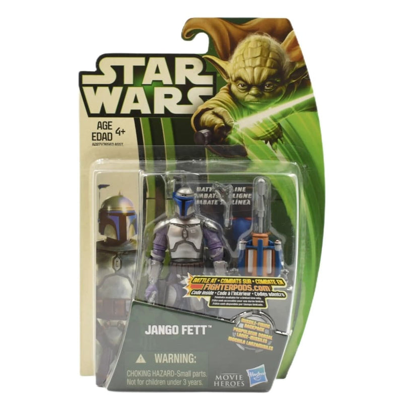 Star Wars Movie Heroes - MH06 Jango Fett Action Figure - Toys & Games:Action Figures & Accessories:Action Figures