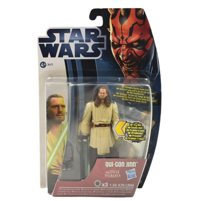 Star Wars Movie Heroes - MH18 Qui-Gon Jinn Action Figure - Toys & Games:Action Figures & Accessories:Action Figures