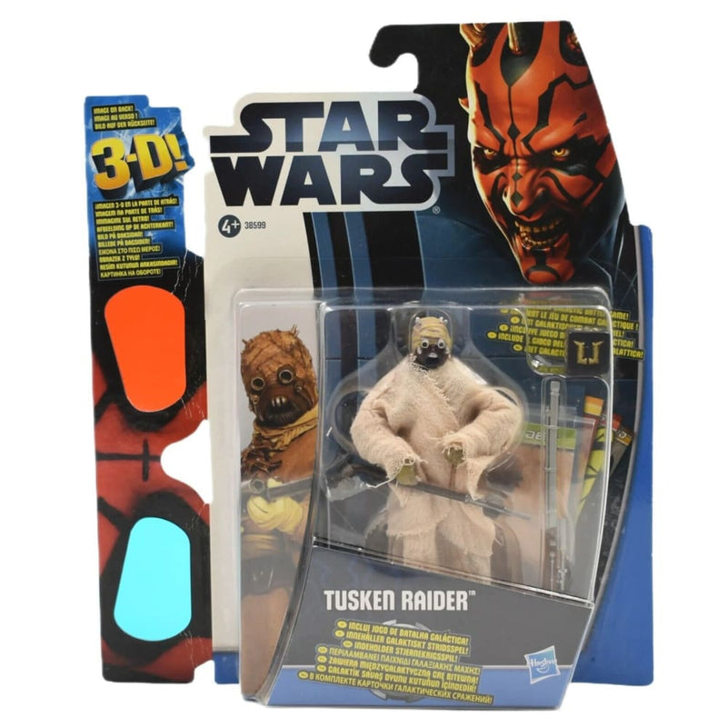 Star Wars Movie Heroes - Tusken Raider Action Figure with 3-D Glasses - Toys & Games:Action Figures & Accessories:Action Figures