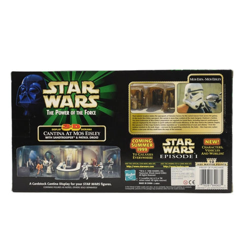 Star Wars Power of The Force 3D Diorama - Cantina at Mos Eisley w/ Sandtrooper - Toys & Games:Action Figures & Accessories:Action Figures