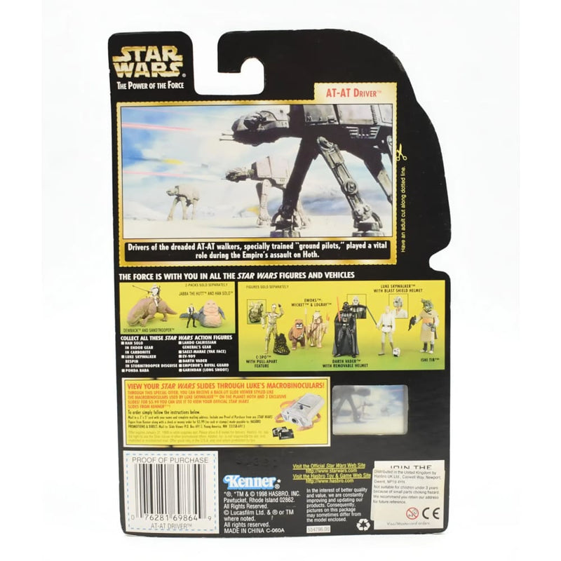 Star Wars Power of The Force Freeze Frame - AT-AT Driver Action Figure - Toys & Games:Action Figures & Accessories:Action Figures