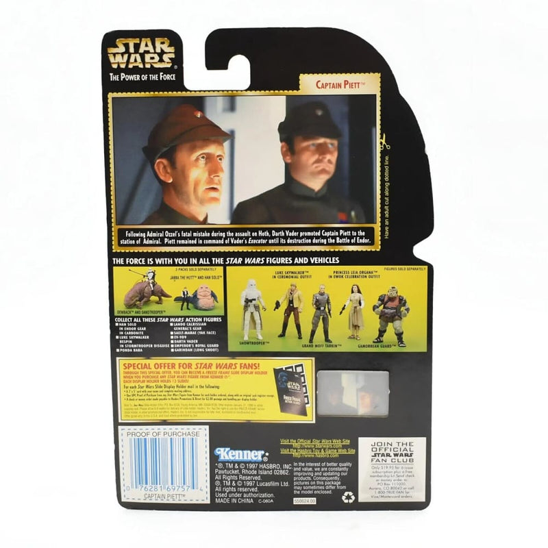 Star Wars Power of The Force Freeze Frame - Captain Piett Action Figure - Toys & Games:Action Figures & Accessories:Action Figures