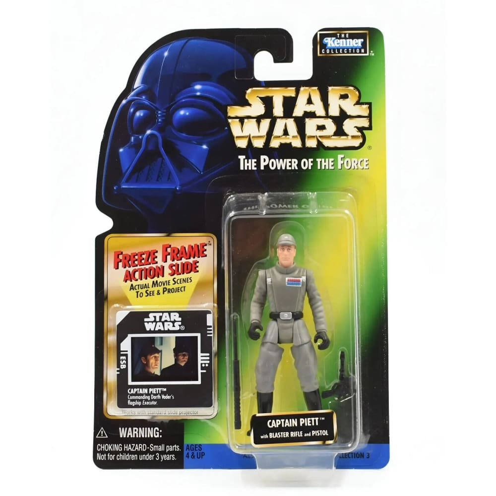 Star Wars Power of The Force Freeze Frame - Captain Piett Action Figure - Toys & Games:Action Figures & Accessories:Action Figures