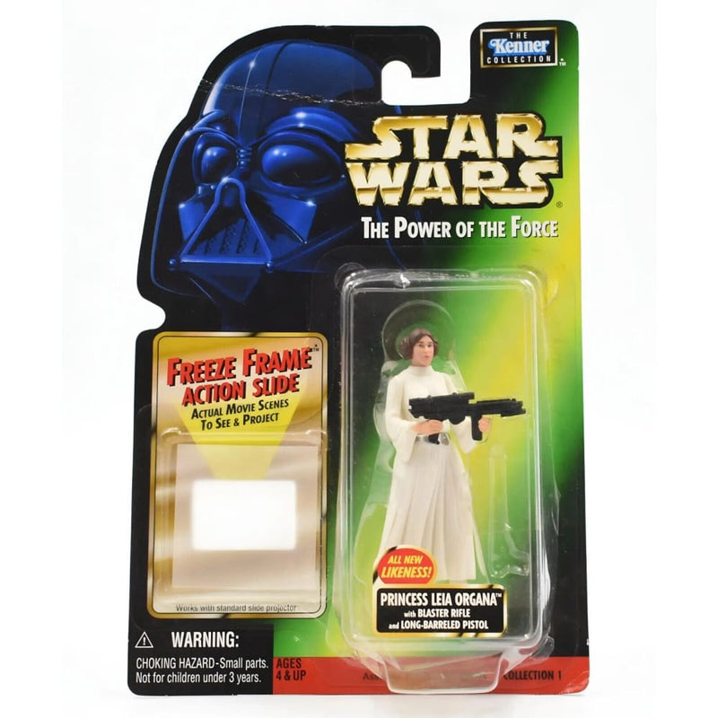 Star Wars Power of The Force Freeze Frame - Princess Leia Organa Action Figure - Toys & Games:Action Figures & Accessories:Action Figures