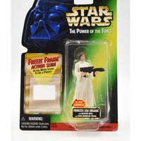 Star Wars Power of The Force Freeze Frame - Princess Leia Organa Action Figure - Toys & Games:Action Figures & Accessories:Action Figures