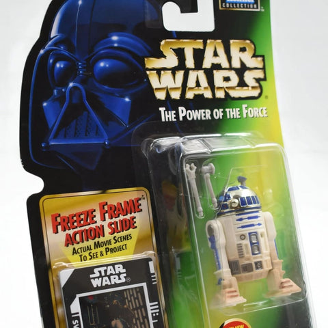 Star Wars Power of The Force Freeze Frame - Spring Loaded R2-D2 Action Figure - Toys & Games:Action Figures & Accessories:Action Figures