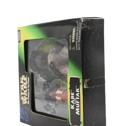 Star Wars Power of The Force - Kabe and Muftak Action Figure 2-Pack - Toys & Games:Action Figures & Accessories:Action Figures