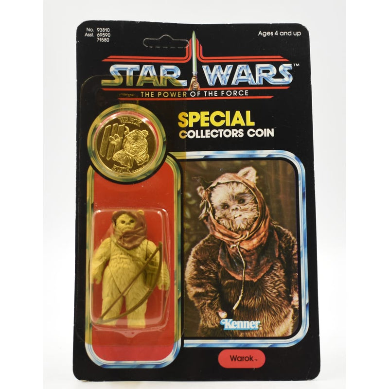 Star Wars Power of The Force Last 17 - Warok Action Figure with Special Collectors Coin - Toys & Games:Action Figures & Accessories:Action