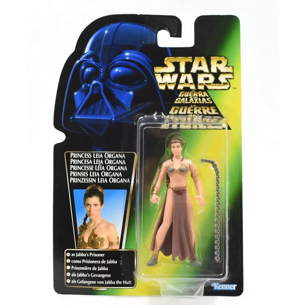 Star Wars Power of The Force - Princess Leia Organa as Jabba’s Prisoner Figure - Toys & Games:Action Figures & Accessories:Action Figures