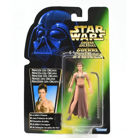 Star Wars Power of The Force - Princess Leia Organa as Jabba’s Prisoner Figure - Toys & Games:Action Figures & Accessories:Action Figures