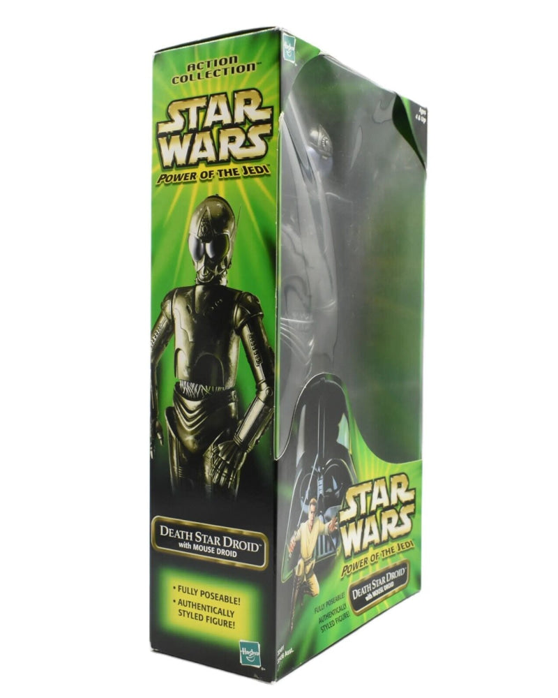 Star Wars Power of The Jedi Death Star Droid with Mouse Droid 12’’ Action Figure - Toys & Games:Action Figures & Accessories:Action Figures