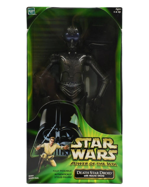 Star Wars Power of The Jedi Death Star Droid with Mouse Droid 12’’ Action Figure - Toys & Games:Action Figures & Accessories:Action Figures