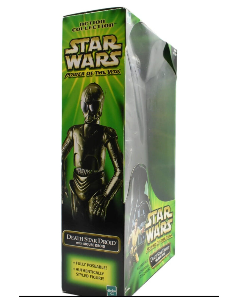 Star Wars Power of The Jedi Death Star Droid with Mouse Droid 12’’ Action Figure - Toys & Games:Action Figures & Accessories:Action Figures