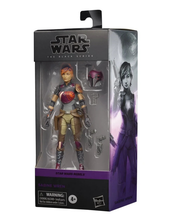 Star Wars Rebels The Black Series - Sabine Wren Action Figure IN STOCK - Toys & Games:Action Figures & Accessories:Action Figures