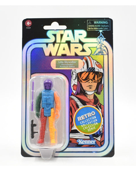 Star Wars Retro Collection Luke Skywalker Snowspeeder Prototype Edition (Purple) - Toys & Games:Action Figures Accessories:Action