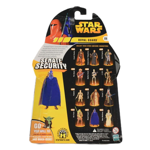 Star Wars Revenge of The Sith - Blue Royal Guard (Senate Security) Action Figure - Toys & Games:Action Figures & Accessories:Action Figures