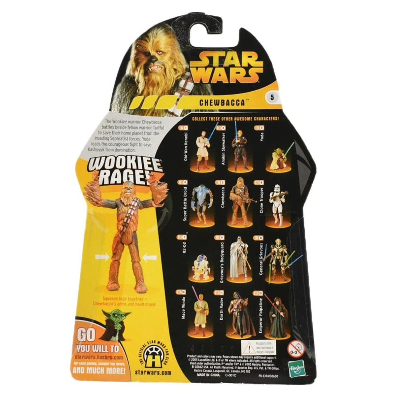 Star Wars Revenge of The Sith - Chewbacca (Wookie Rage) Action Figure - Toys & Games:Action Figures & Accessories:Action Figures