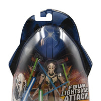 Star Wars Revenge of The Sith General Grievous 4 Lightsaber Attack Action Figure - Toys & Games:Action Figures & Accessories:Action Figures