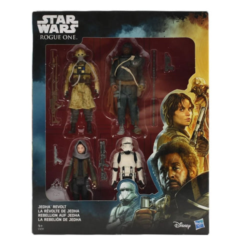 Star Wars Rogue One - Jedha Revolt Action Figure Set - Toys & Games:Action Figures & Accessories:Action Figures