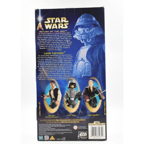 Star Wars ROTJ - Lando Calrissian Skiff Disguise 12’’ Scale Action Figure - Toys & Games:Action Figures & Accessories:Action Figures