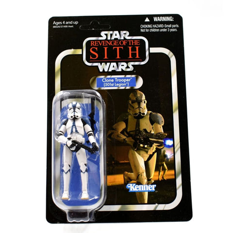 Star Wars ROTS The Vintage Collection - Clone Trooper (501st Legion) Figure VC60 - Toys & Games:Action Figures & Accessories:Action Figures