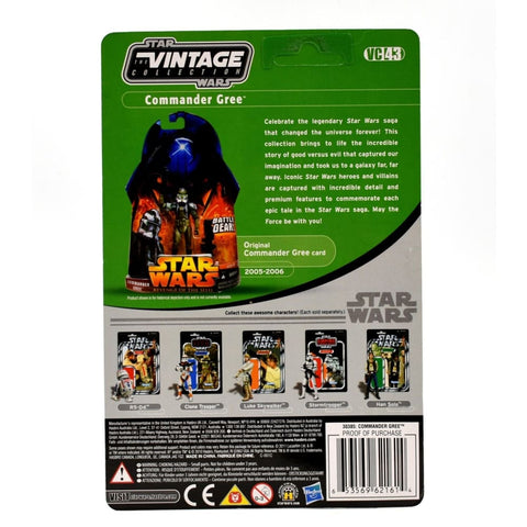 Star Wars ROTS The Vintage Collection - Commander Gree Action Figure VC43 - Toys & Games:Action Figures & Accessories:Action Figures