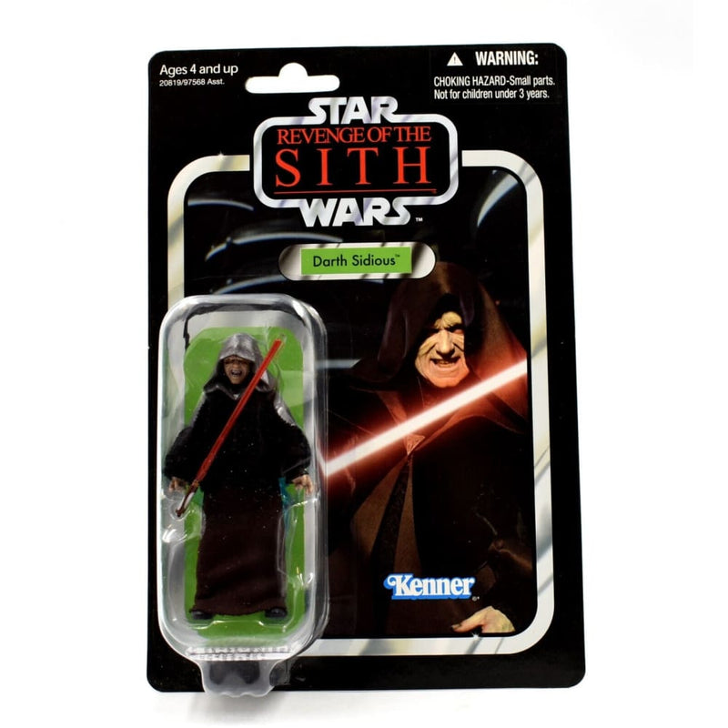 Star Wars ROTS The Vintage Collection - Darth Sidious Action Figure VC12 2010 - Toys & Games:Action Figures & Accessories:Action Figures