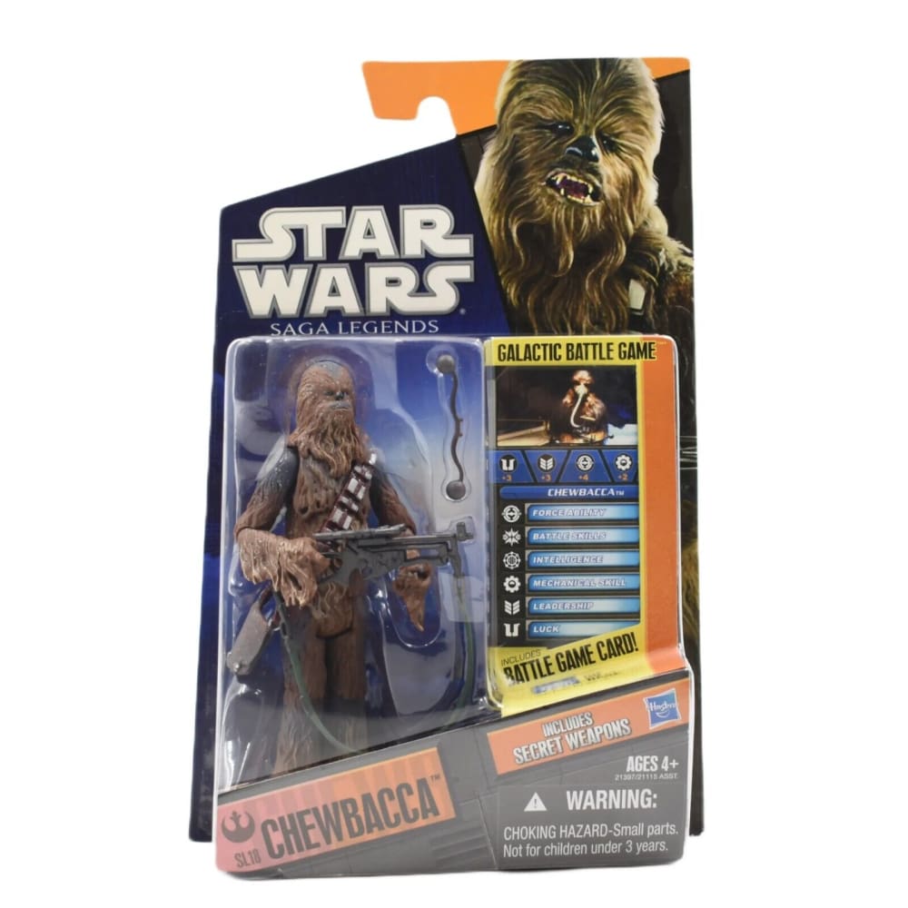 Star Wars Saga Legends - Chewbacca Action Figure SL18 - Toys & Games:Action Figures & Accessories:Action Figures