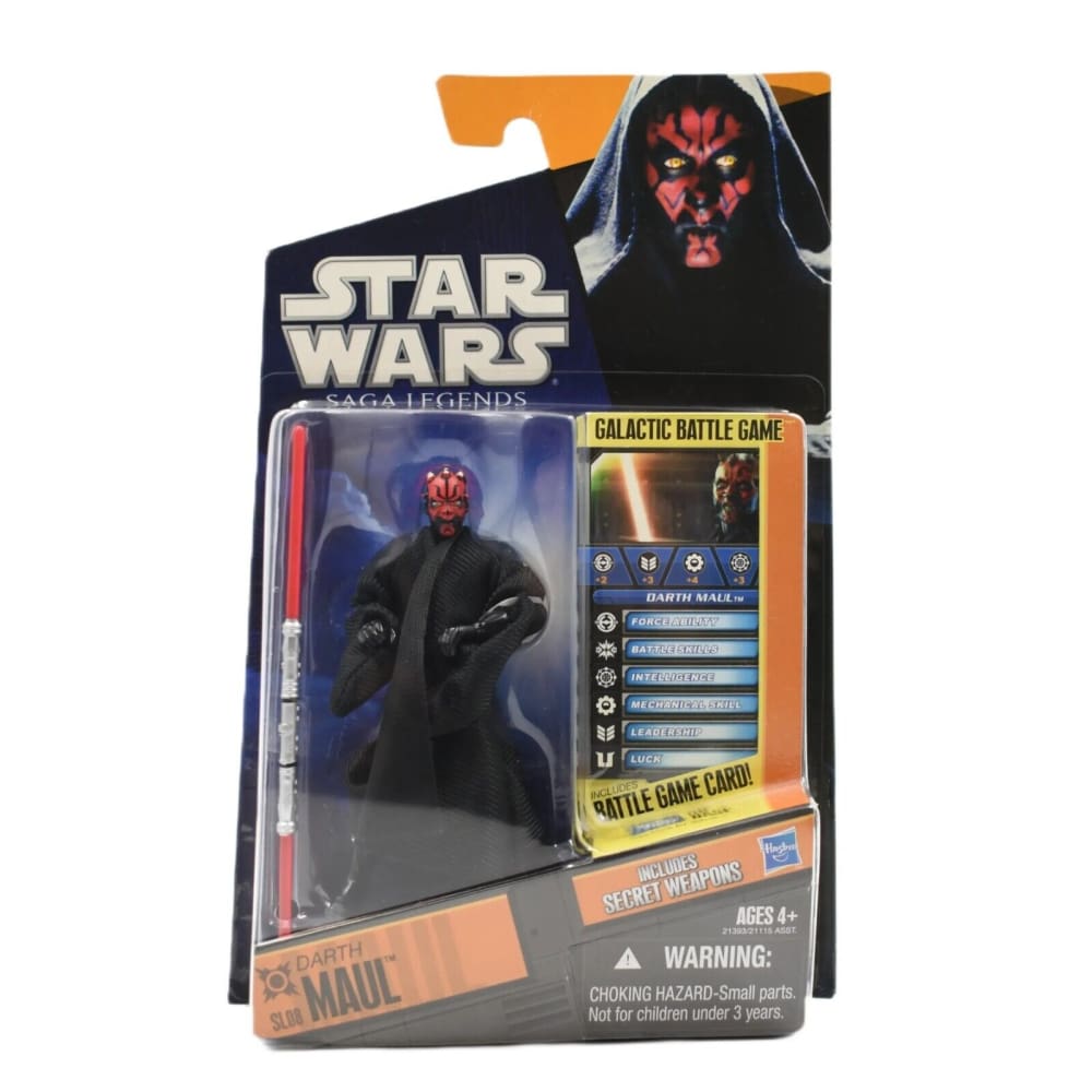 Star Wars Saga Legends - Darth Maul (Sith Apprentice) Action Figure SL08 - Toys & Games:Action Figures & Accessories:Action Figures