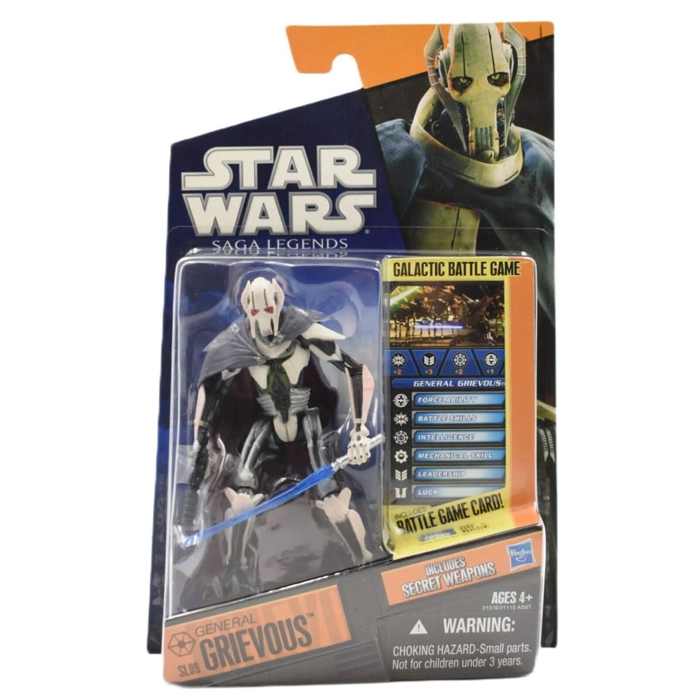 Star Wars Saga Legends - General Grievous Action Figure SL09 - Toys & Games:Action Figures & Accessories:Action Figures