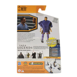 Star Wars Saga Legends - Jango Fett Action Figure SL05 - Toys & Games:Action Figures & Accessories:Action Figures