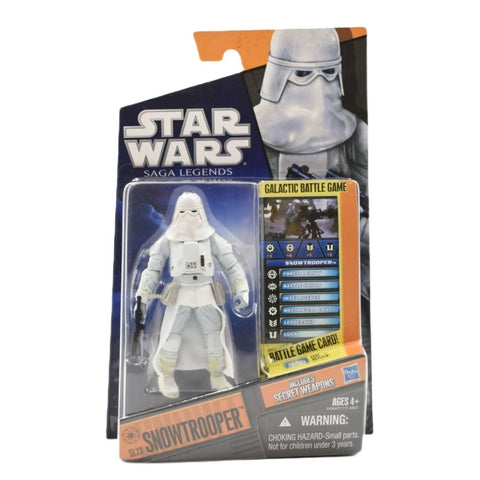 Star Wars Saga Legends - Snowtrooper Action Figure SL23 - Toys & Games:Action Figures & Accessories:Action Figures