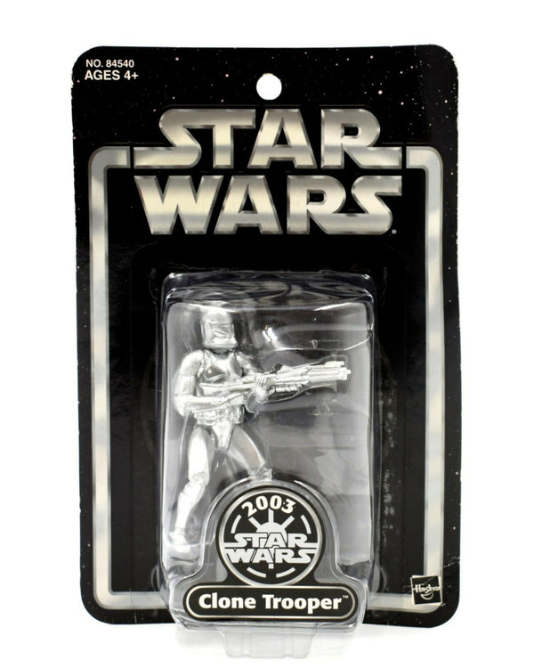 Star Wars Silver Anniversary - Clone Trooper Action Figure - Toys & Games:Action Figures:TV Movies & Video Games