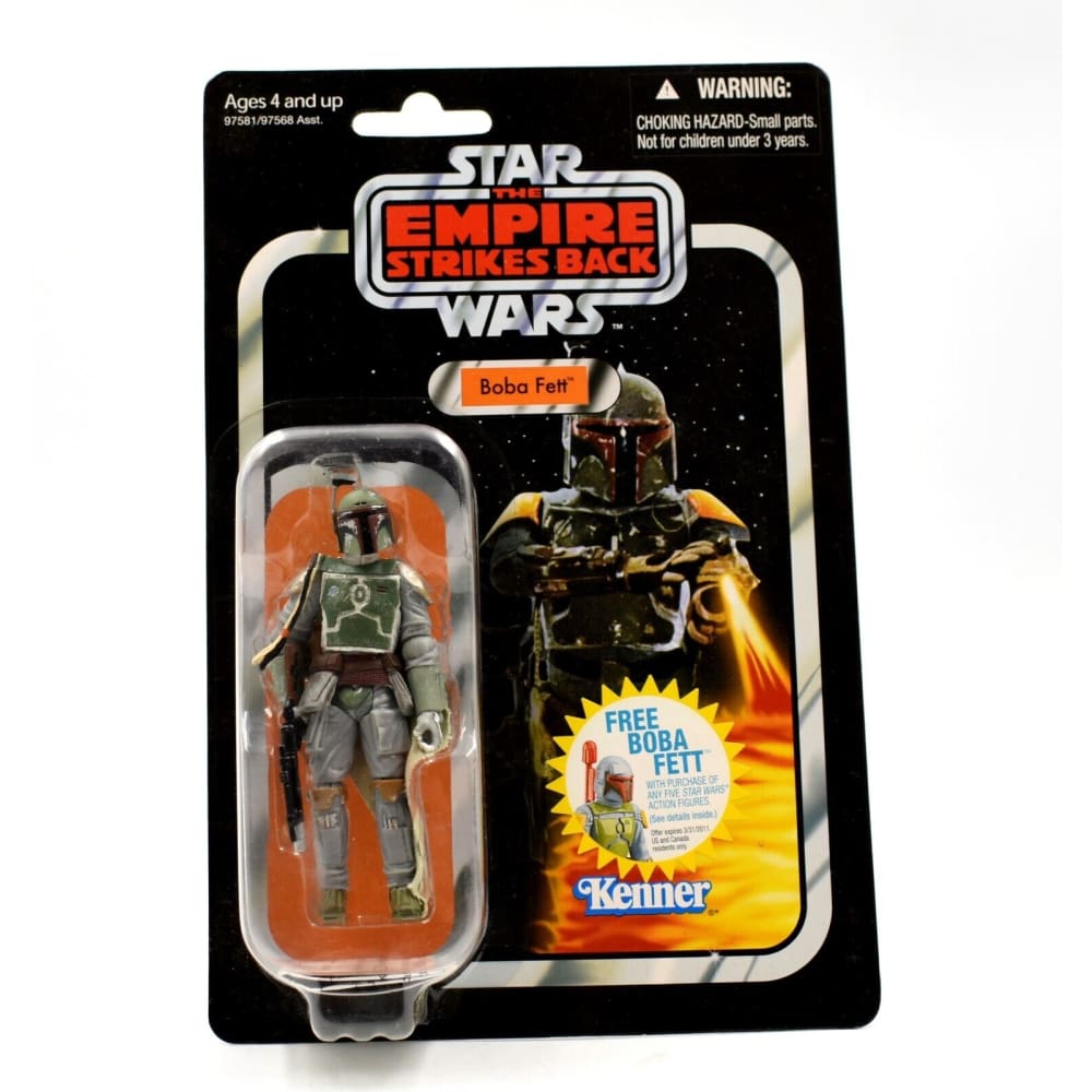 Star Wars TESB The Vintage Collection - Boba Fett Action Figure VC09 2011 - Toys & Games:Action Figures & Accessories:Action Figures