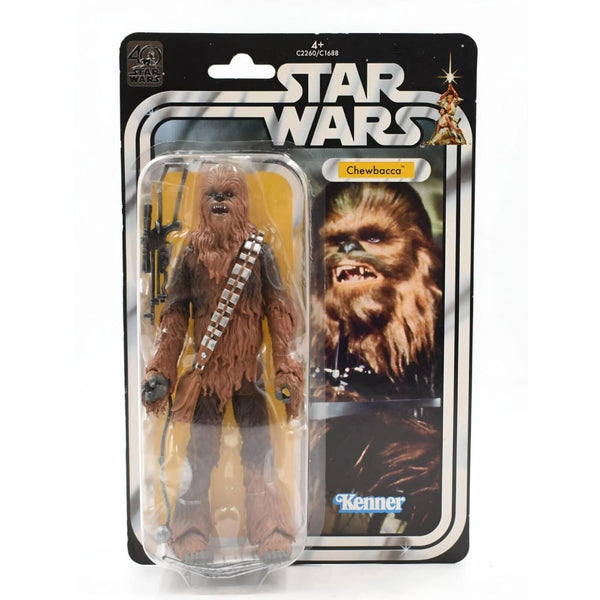 Star Wars The Black Series 40th Anniversary - Chewbacca Action Figure - Toys & Games:Action Figures & Accessories:Action Figures