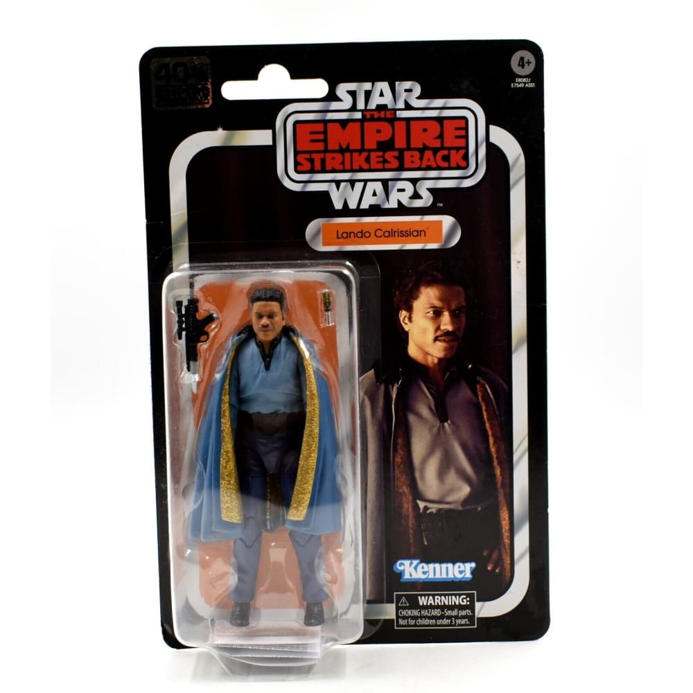 Star Wars The Black Series 40th Anniversary - Lando Calrissian Action Figure - Toys & Games:Action Figures & Accessories:Action Figures