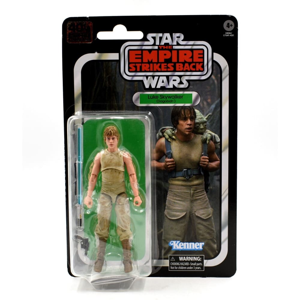 Star Wars The Black Series 40th Anniversary Luke Skywalker Dagobah Action Figure - Toys & Games:Action Figures & Accessories:Action Figures