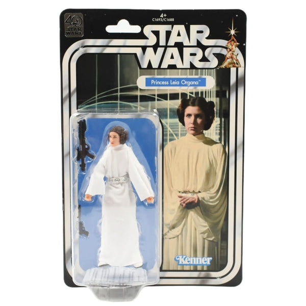 Star Wars The Black Series 40th Anniversary - Princess Leia Organa Action Figure - Toys & Games:Action Figures & Accessories:Action Figures