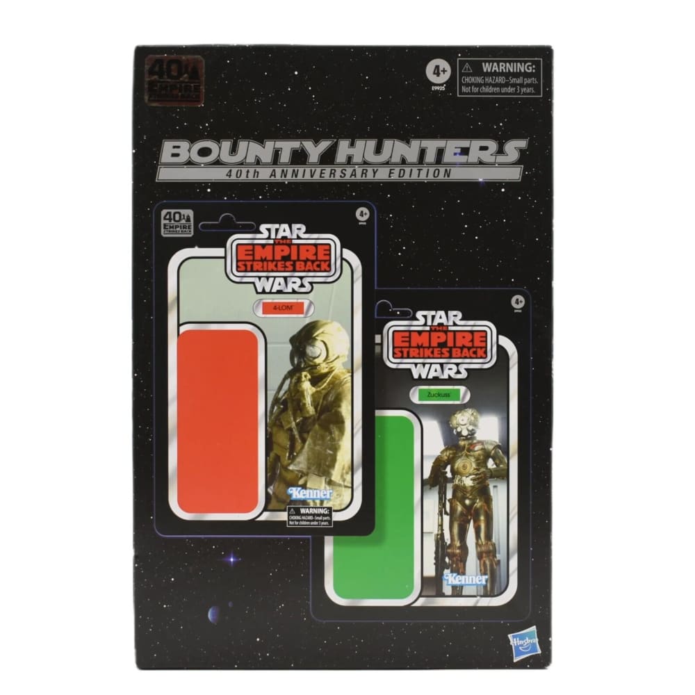 Star Wars The Black Series Bounty Hunters 40th Anniversary - 4-Lom & Zuckuss Set - Toys & Games:Action Figures & Accessories:Action Figures