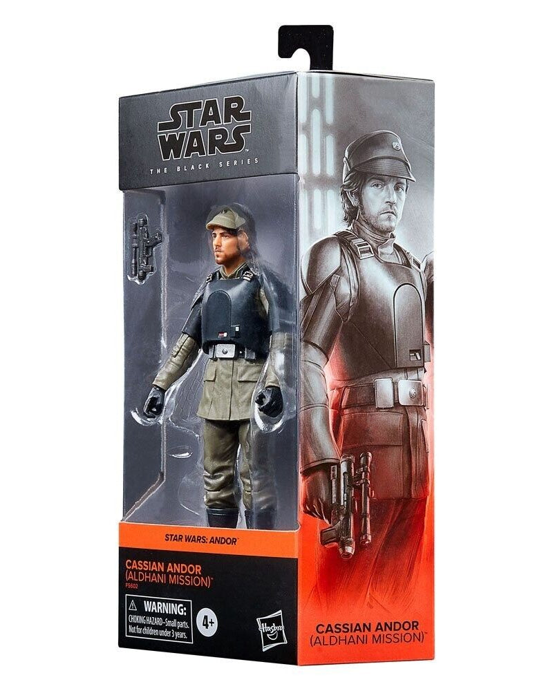 Star Wars The Black Series - Cassian Andor (Aldhani Mission) Action Figure - Toys & Games:Action Figures & Accessories:Action Figures