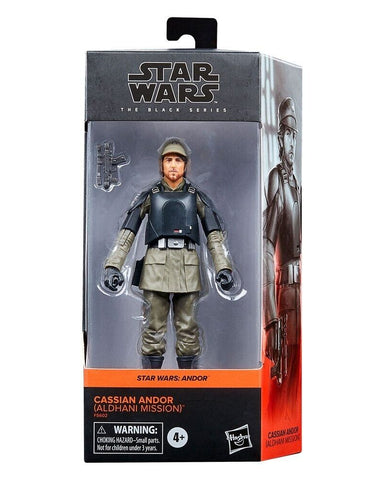 Star Wars The Black Series - Cassian Andor (Aldhani Mission) Action Figure - Toys & Games:Action Figures & Accessories:Action Figures