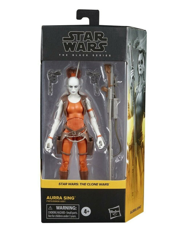 Star Wars The Black Series The Clone Wars - Aurra Sing Action Figure - Toys & Games:Action Figures & Accessories:Action Figures