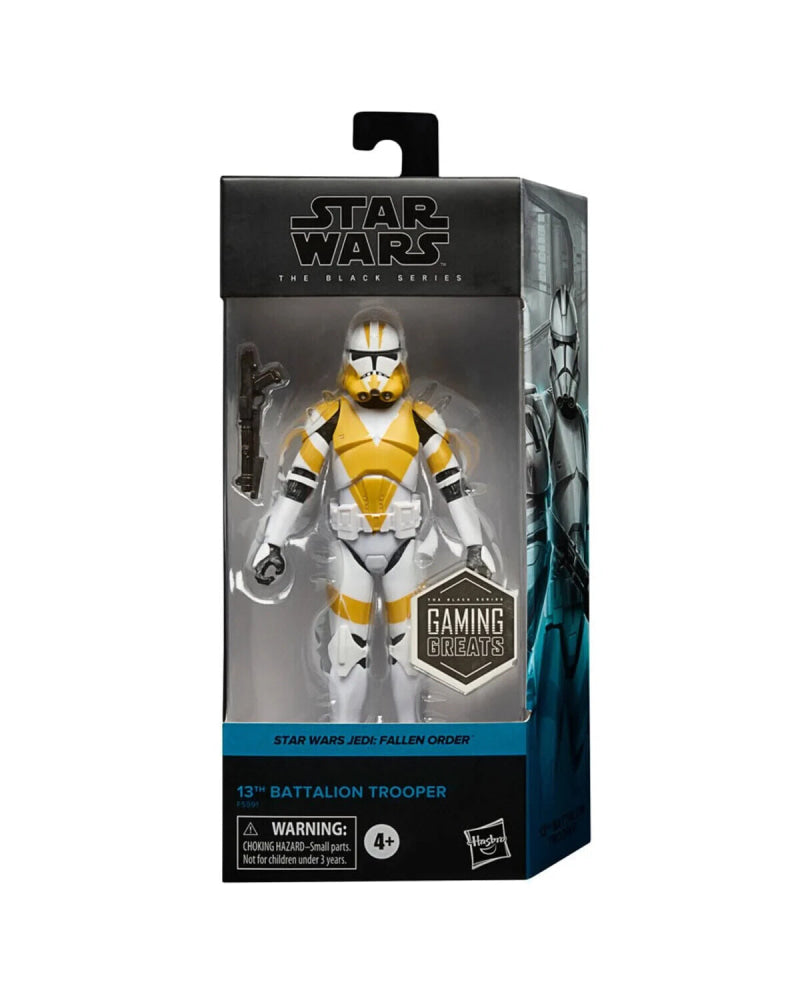 Star Wars The Black Series Gaming Greats - 13th Battalion Trooper Action Figure - Toys & Games:Action Figures & Accessories:Action Figures